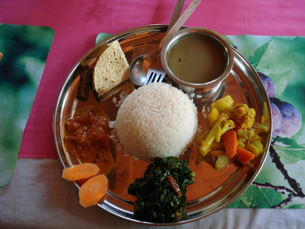 Authentic Himalayan Food during Trekking in Nepal